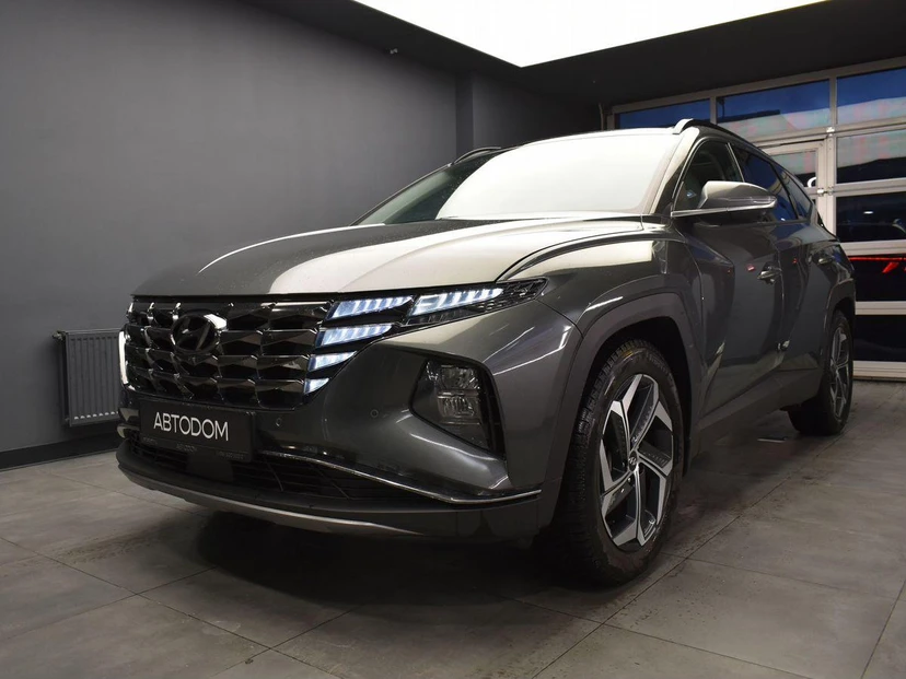 Автомобиль Hyundai Tucson IV поколение 2.5 AT 4WD (190 л.с.) Visioner Серый 2022 с пробегом 69 490 км