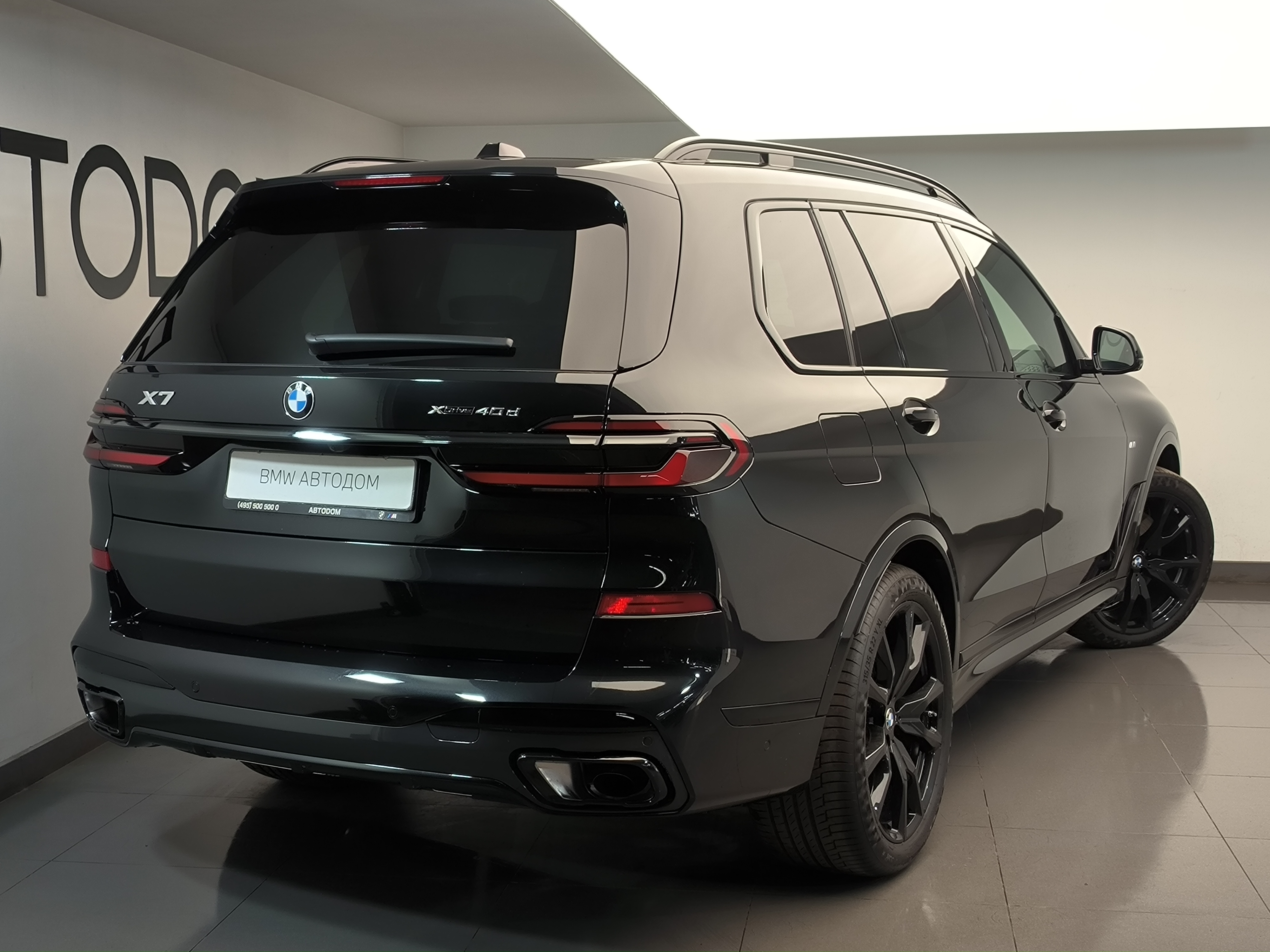 BMW X7 I (G07) [рестайлинг] 3.0d AT 4WD (340 л.с.) xDrive40d Чёрный 2025 