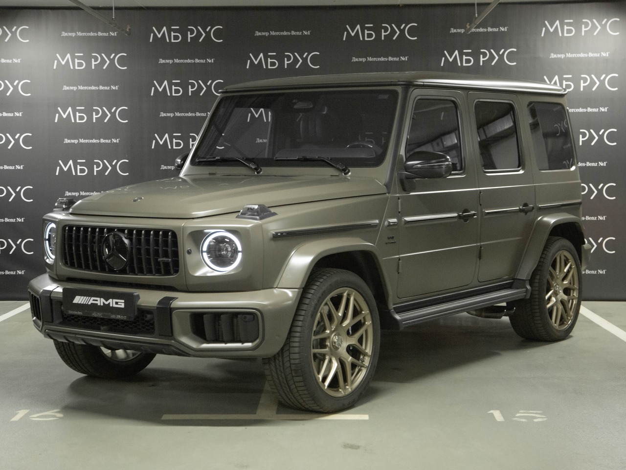 Mercedes-Benz G-Класс AMG II (W463) [рестайлинг] G 63 4.0 AT 4Matic (585 л.с.) AMG G 63 Зелёный 2026 