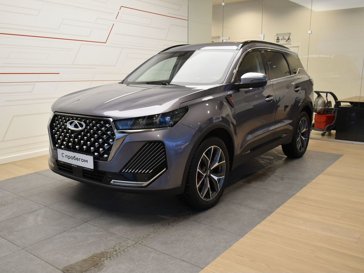 Автомобиль CHERY Tiggo 7 Pro Max I [рестайлинг] 1.6 AMT 4WD (150 л.с.) Prime AWD Серый 2024 с пробегом 26 000 км