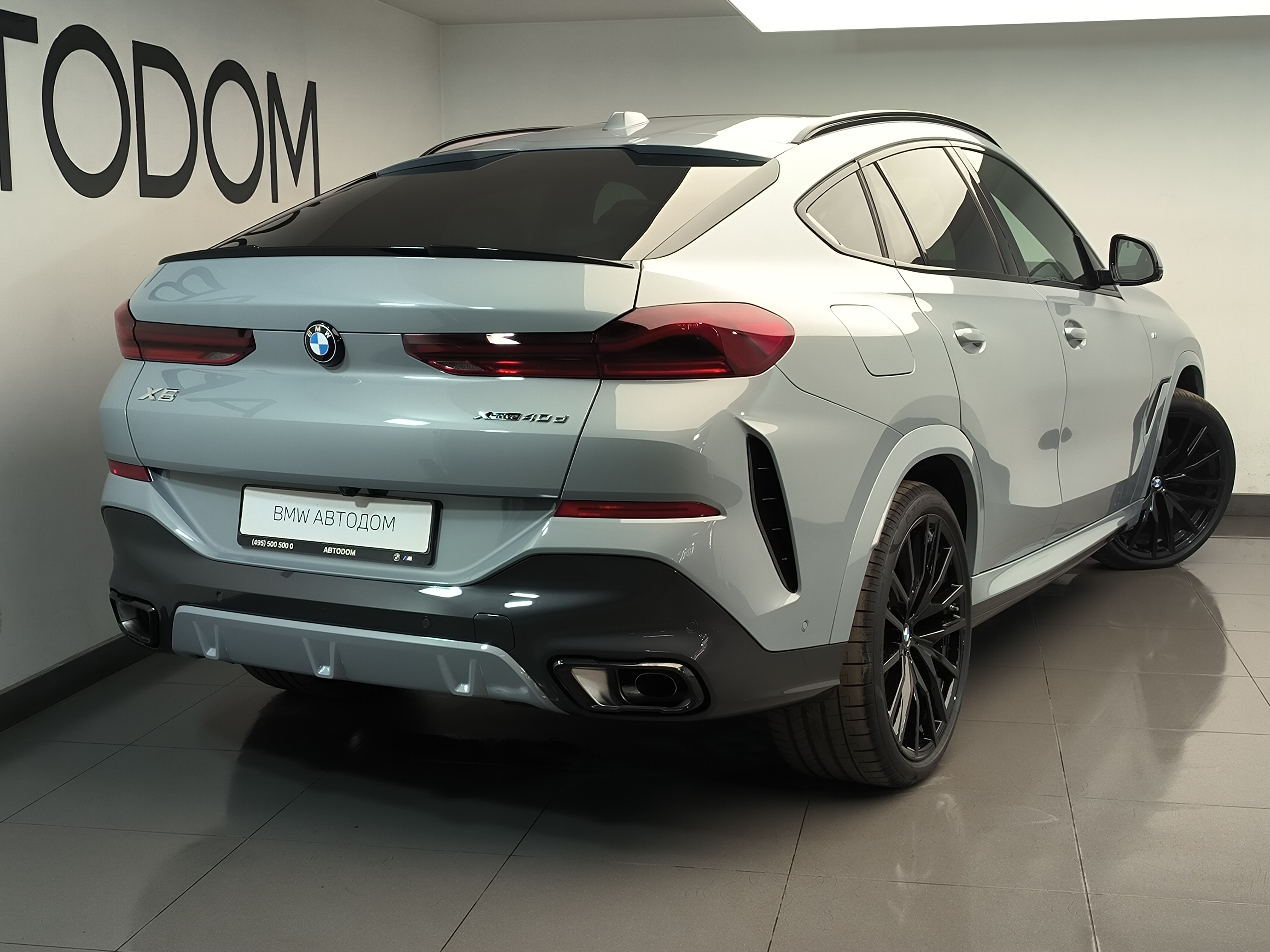 Автомобиль BMW X6 III (G06) [рестайлинг] 3.0d AT 4WD (340 л.с.) xDrive40d Серый 2025 