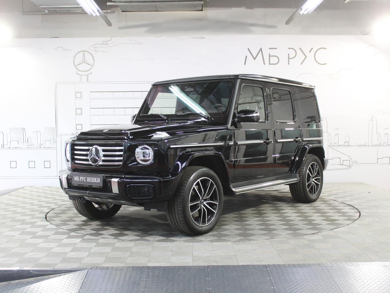 Mercedes-Benz G-Класс III (W463) [рестайлинг] G 450 3.0d AT 4Matic (367 л.с.) G 450 d AMG Line Чёрный 2024 