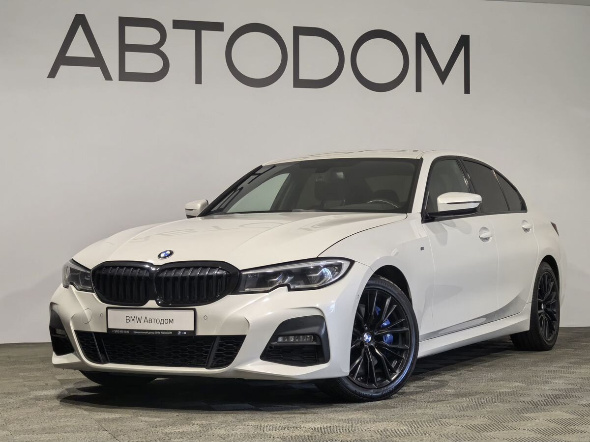 BMW 3 серии VII поколение (G20/G21/G28) 320 2.0d AT 4WD (190 л.с.) M Sport Pro Белый 2021 с пробегом 89 995 км