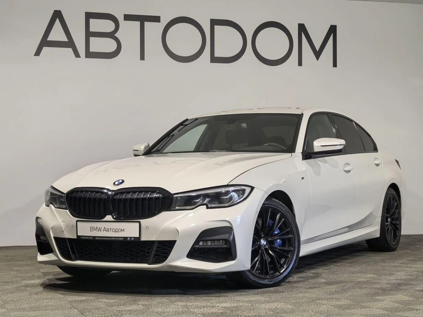 BMW 3 серии VII поколение (G20/G21/G28) 320 2.0d AT 4WD (190 л.с.) M Sport Pro Белый 2021 с пробегом 89 995 км