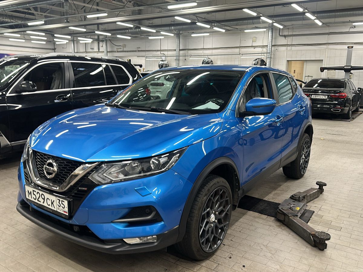 Nissan Qashqai II [рестайлинг] 2.0 CVT 4WD (144 л.с.) SE Синий 2020 с пробегом 84 958 км