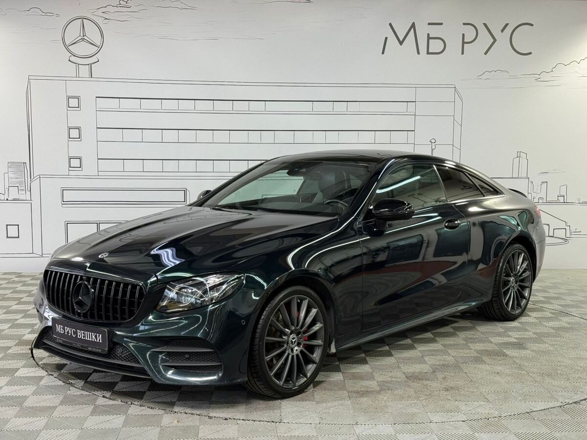 Mercedes-Benz E-Класс V поколение (W213/S213/C238) 200 2.0 AT 4Matic (184 л.с.) Base Зелёный 2019 с пробегом 98 000 км