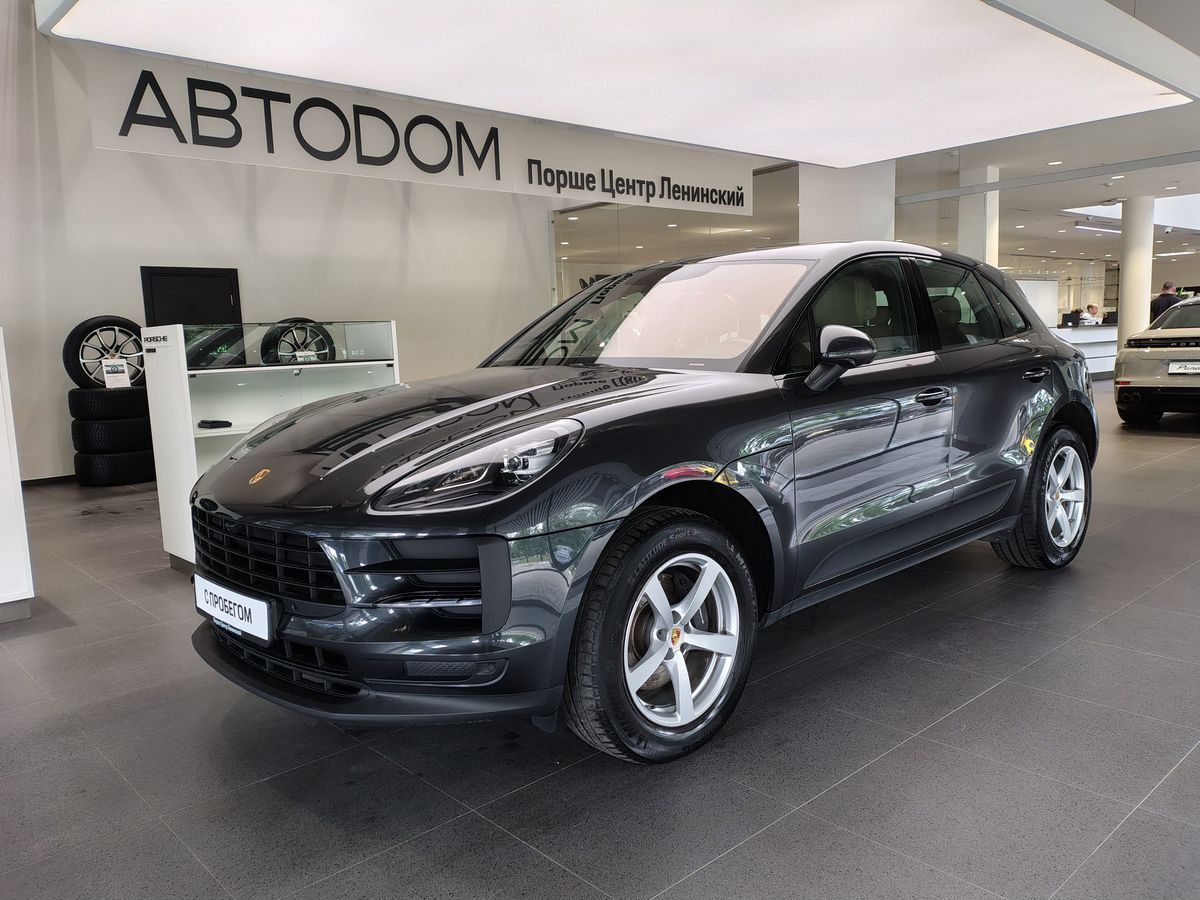 Porsche Macan I [рестайлинг] 2.0 AMT 4WD (252 л.с.) Base Чёрный 2021 с пробегом 72 597 км