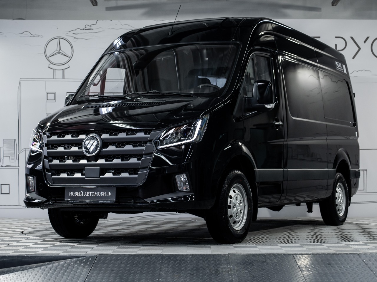 Коммерческий транспорт Foton Toano I поколение 2.8d MT L2H2 3.5т (150 л.с.) Base Чёрный 2025 