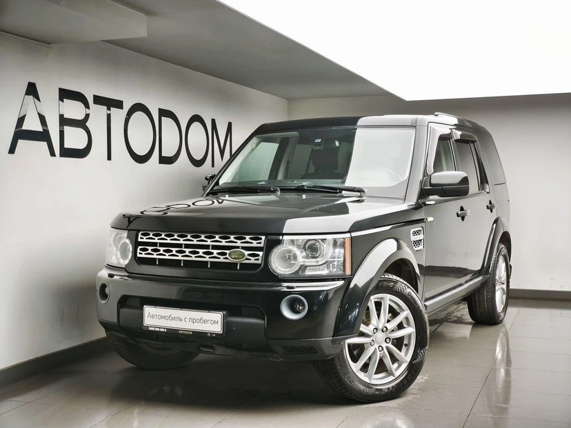 Автомобиль Land Rover Discovery IV поколение 2.7d AT 4WD (188 л.с.) Base Чёрный 2010 с пробегом 147 000 км