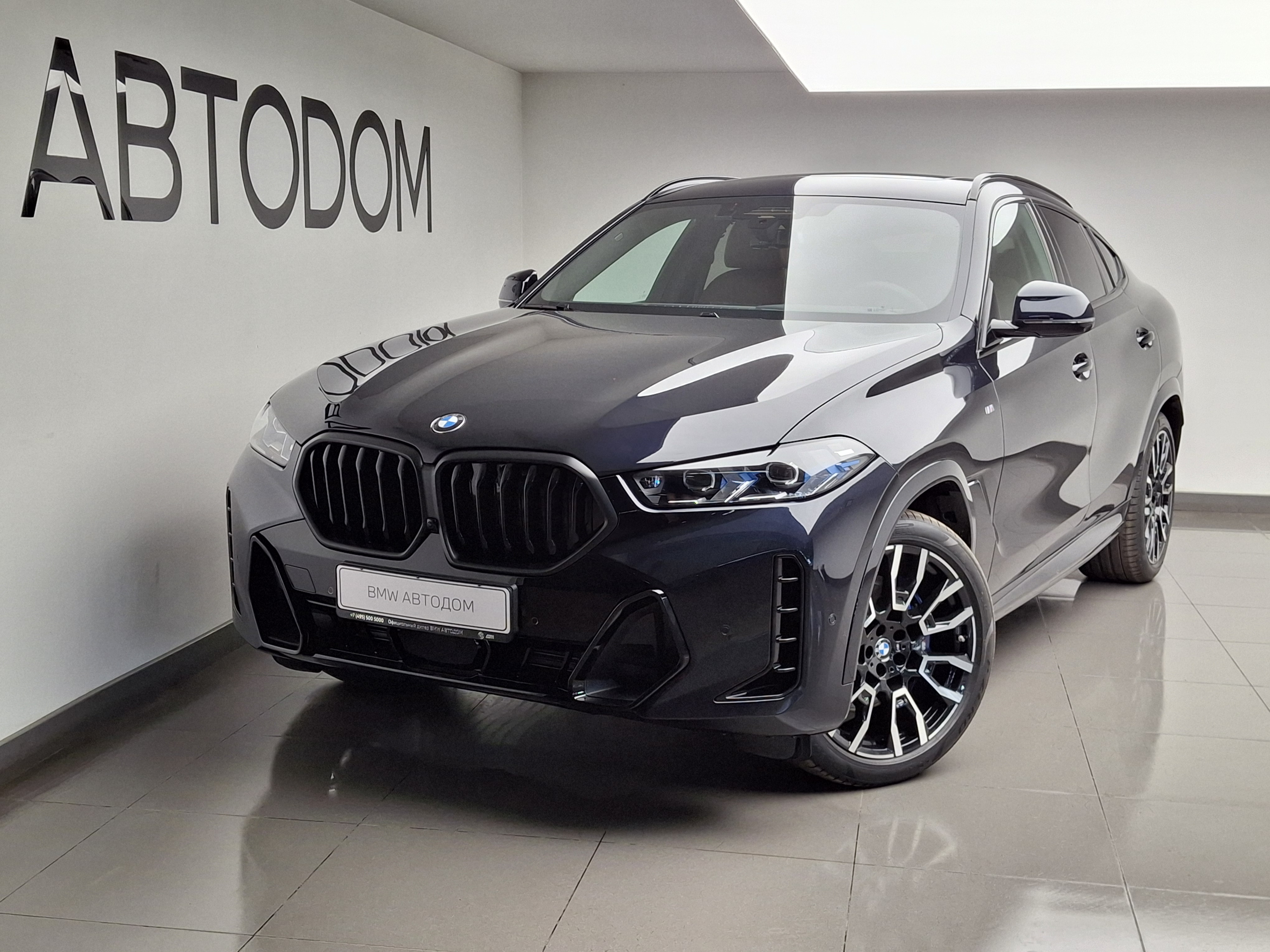 BMW X6 III (G06) [рестайлинг] 3.0 AT 4WD (381 л.с.) M Sport Чёрный 2025 