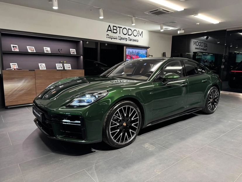 Автомобиль Porsche Panamera III поколение 4 2.9 AMT 4WD (353 л.с.) 4 Зелёный 2025