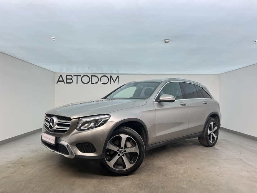 Автомобиль Mercedes-Benz GLC I поколение (X253) 250 2.0 AT 4Matic (211 л.с.) Premium Серебристый 2018 с пробегом 93 900 км