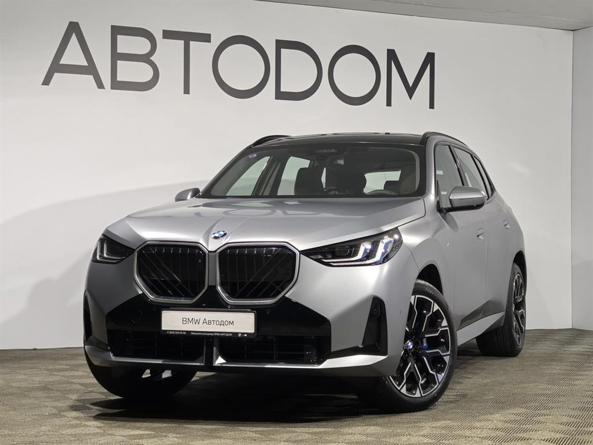 Автомобиль BMW X3 IV поколение (G45/G48) 2.0 AT 4WD (258 л.с.) Premium M Sport Серый 2025 
