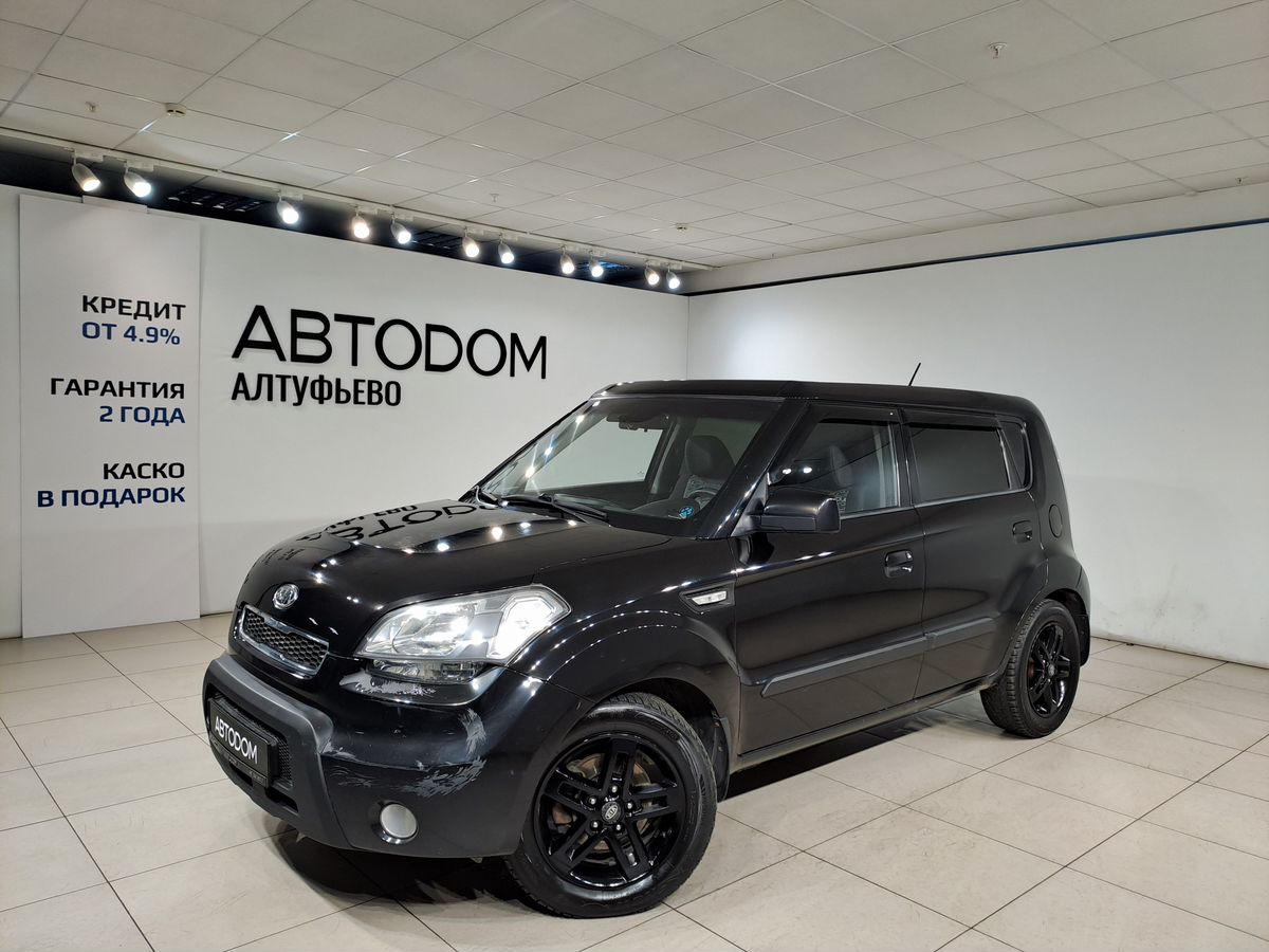 Kia Soul I поколение 1.6d AT (128 л.с.) Base Чёрный 2009 с пробегом 166 326 км