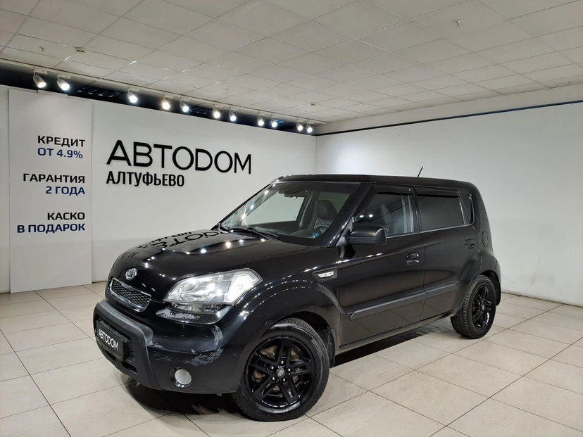 Kia Soul I поколение 1.6d AT (128 л.с.) Base Чёрный 2009 с пробегом 166 326 км