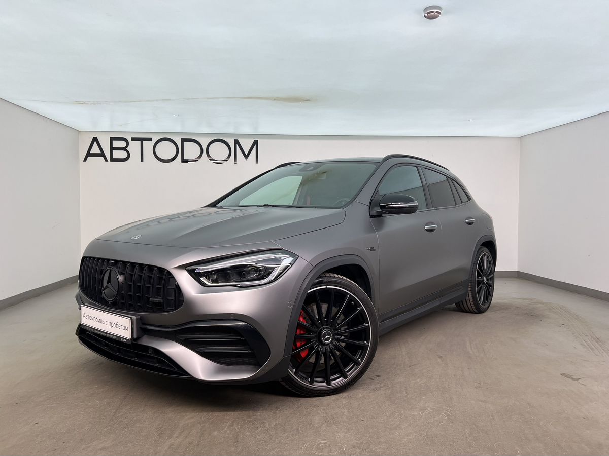 Mercedes-Benz GLA AMG II поколение (H247) 35 AMG 2.0 AMT 4Matic (306 л.с.) Особая Серия Серый 2021 с пробегом 31 220 км