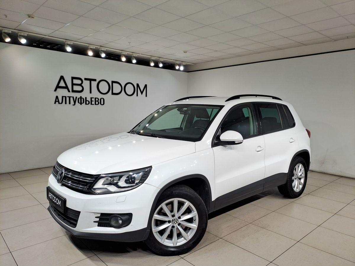 Volkswagen Tiguan I [рестайлинг] 2.0 AT 4WD (180 л.с.) Avenue Белый 2016 с пробегом 227 589 км