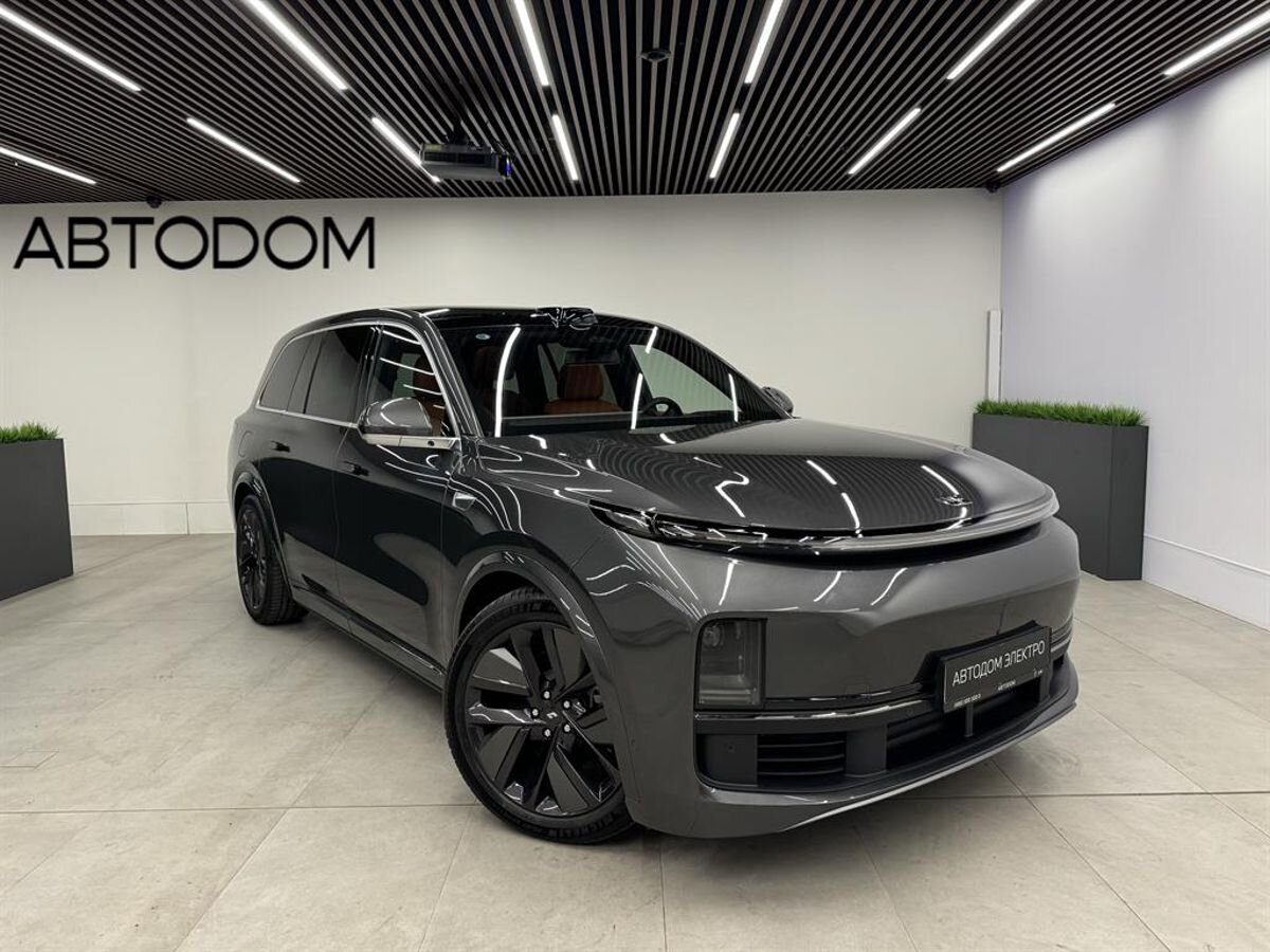 Автомобиль LiXiang L9 I [рестайлинг] 1.5hyb AT 4WD (449 л.с.) Ultra Серый 2025 