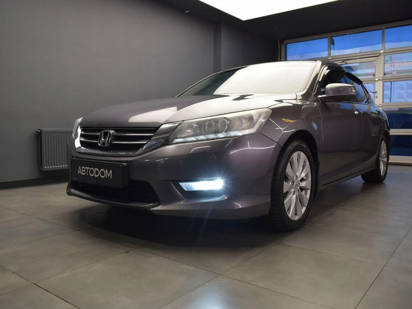 Honda Accord IX поколение 2.4 AT (180 л.с.) Executive Серый 2013 с пробегом 159 622 км