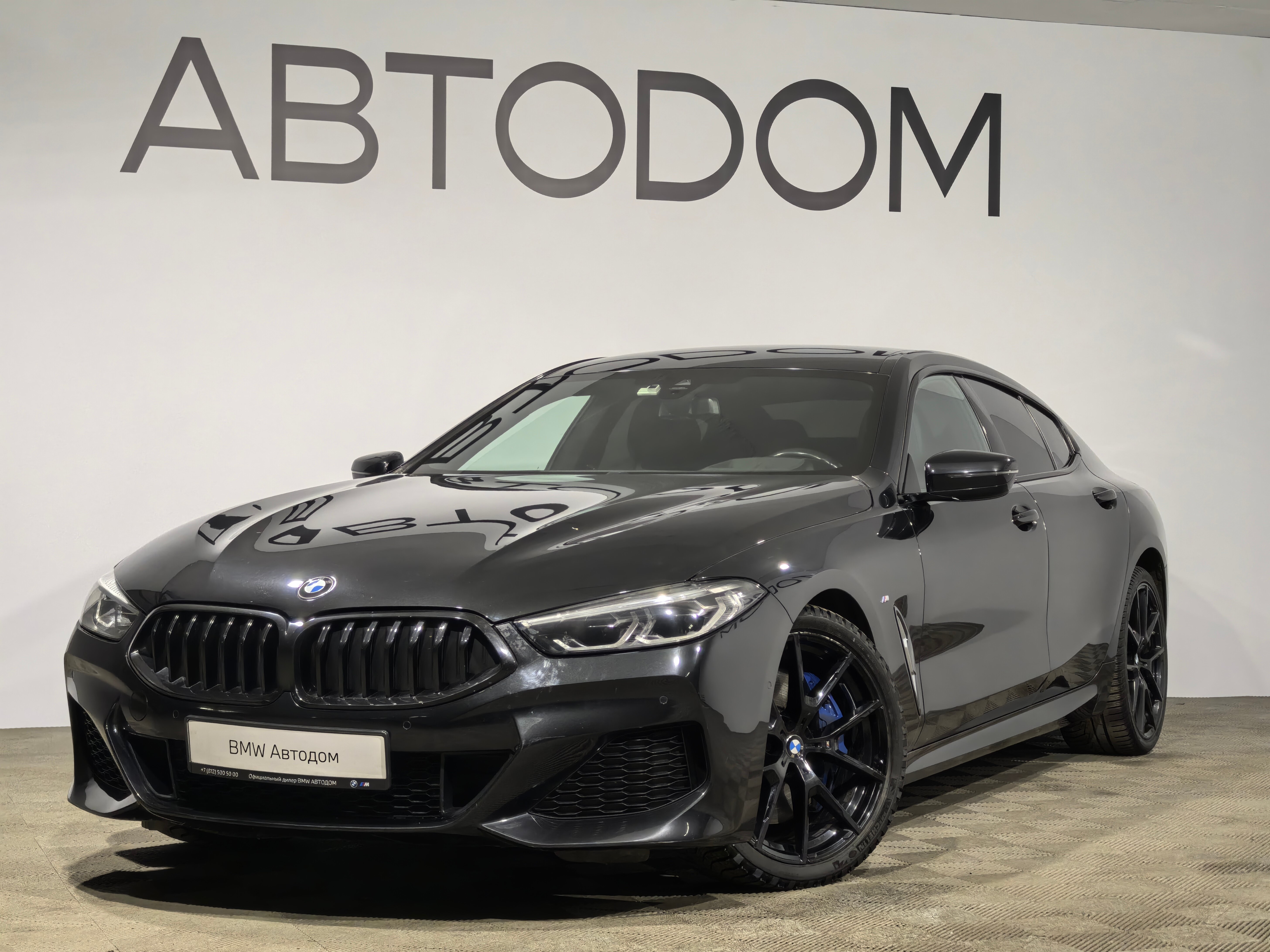 Автомобиль BMW 8 серии II поколение (G14/G15/G16) 840 3.0 AT (340 л.с.) 840i Чёрный 2019 с пробегом 77 600 км