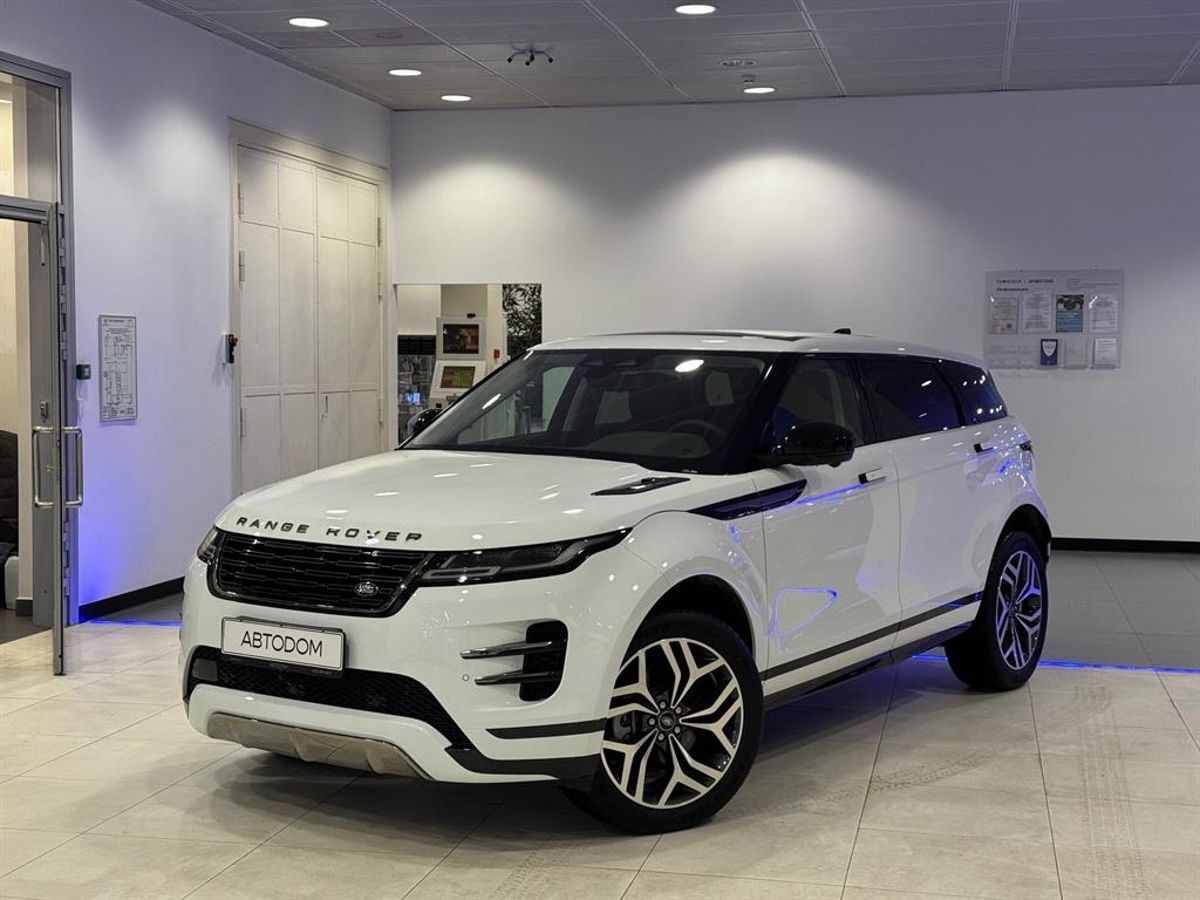 Автомобиль Land Rover Range Rover Evoque II [рестайлинг] 2.0 AT 4WD (249 л.с.) SE Белый 2025 