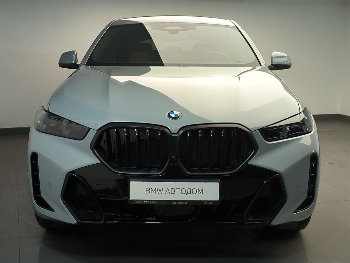 Автомобиль BMW X6 III (G06) [рестайлинг] 3.0d AT 4WD (286 л.с.) Base Серый 2025 