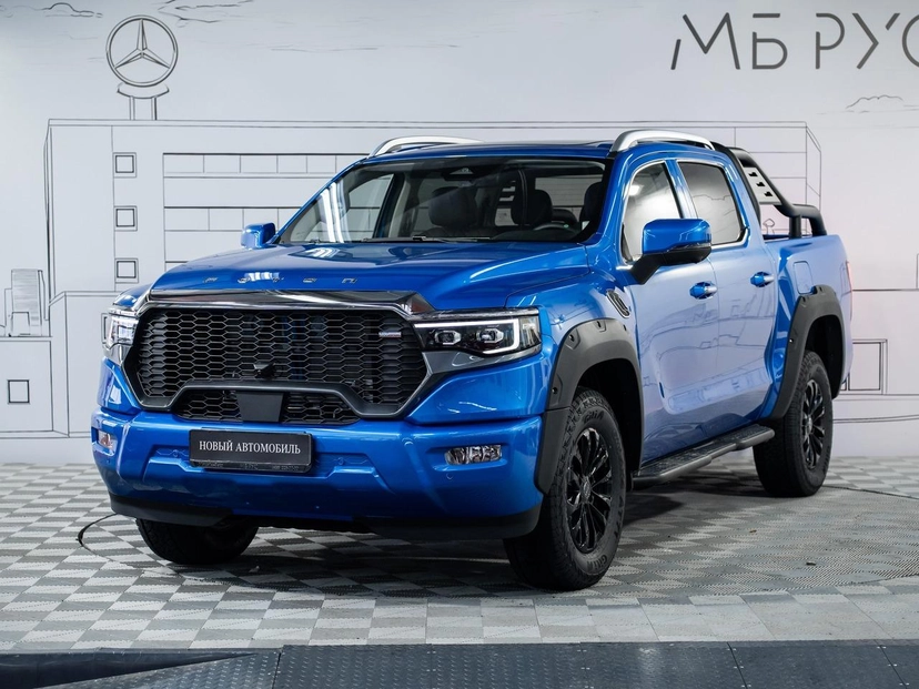 Автомобиль Foton Tunland V9 I поколение 2.0d AT 4WD (159 л.с.) Prestige Синий 2025