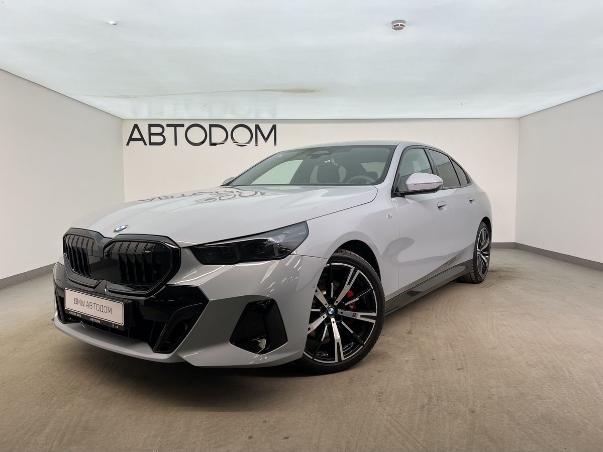 Автомобиль BMW 5 серии VIII поколение (G60) 2.0d AT 4WD (197 л.с.) Base Серый 2024 с пробегом 22 100 км
