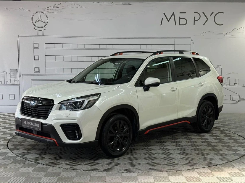 Subaru Forester V поколение 2.5 CVT 4WD (185 л.с.) Sport Белый 2021 с пробегом 68 000 км