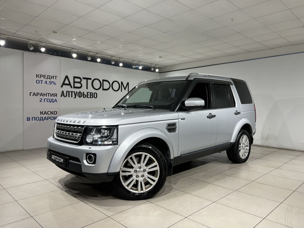 Land Rover Discovery IV [рестайлинг] 3.0d AT 4WD (211 л.с.) SE Серебристый 2014 с пробегом 301 680 км