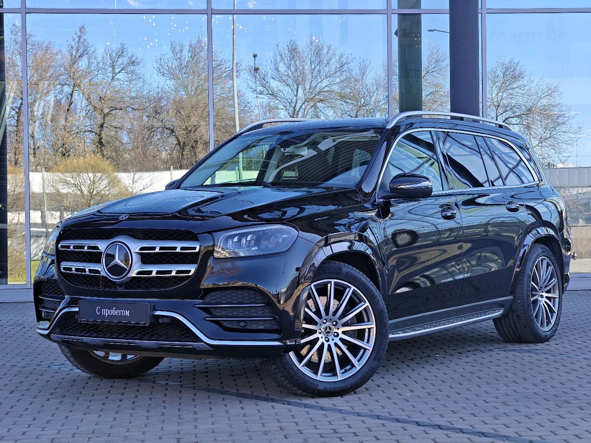 Автомобиль Mercedes-Benz GLS II поколение (X167) 400 2.9d AT 4Matic (330 л.с.) Luxury Чёрный 2019 с пробегом 108 000 км