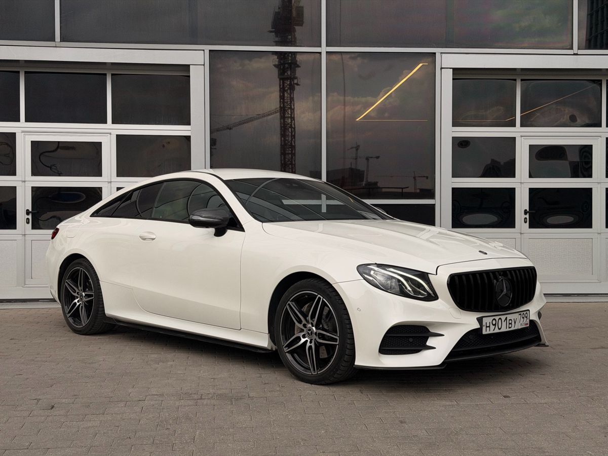 Mercedes-Benz E-Класс V поколение (W213/S213/C238) 200 2.0 AT 4Matic (184 л.с.) Sport Белый 2018 с пробегом 97 018 км