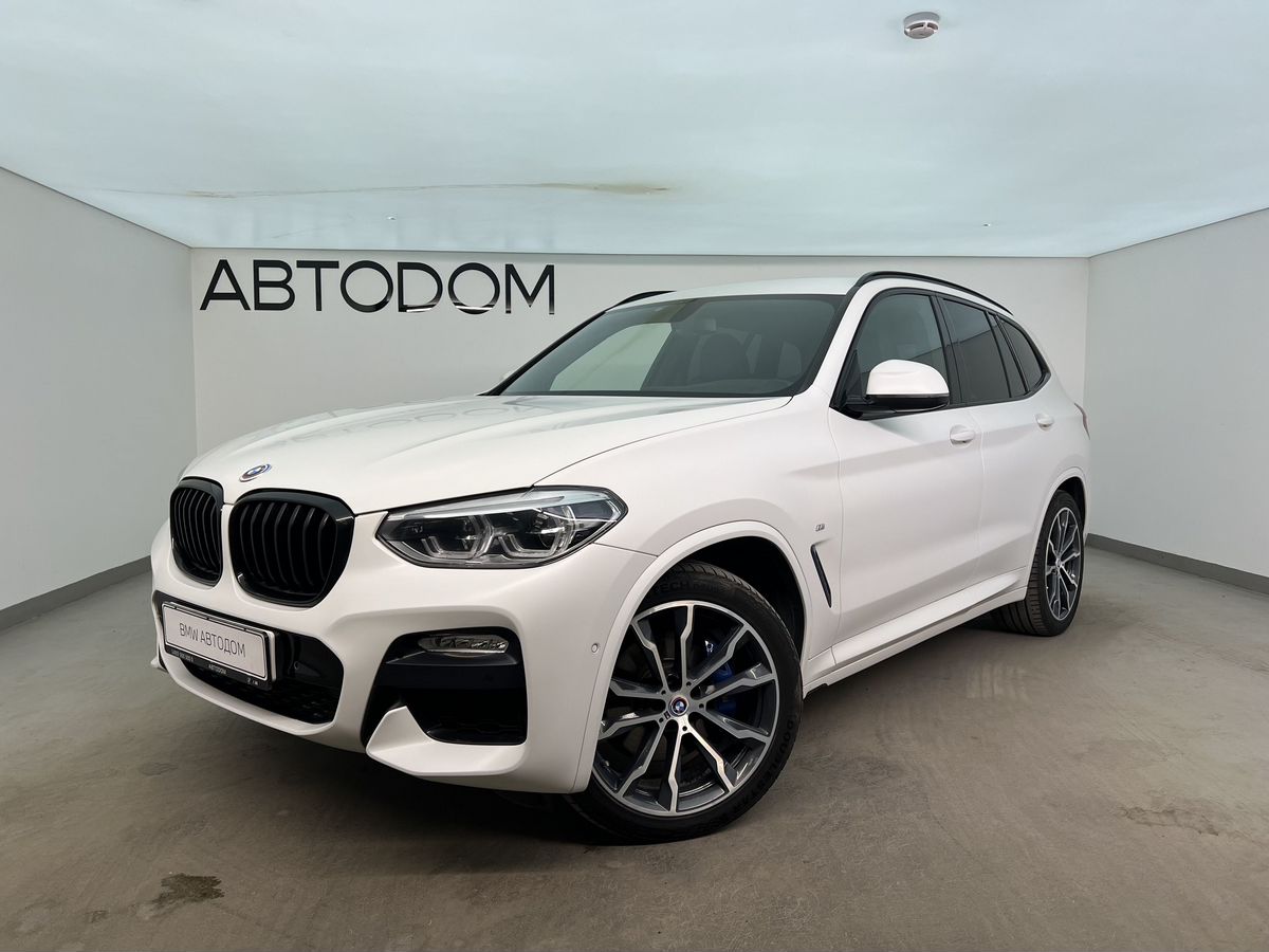BMW X3 III поколение (G01) 3.0d AT 4WD (249 л.с.) M Sport Белый 2019 с пробегом 155 067 км
