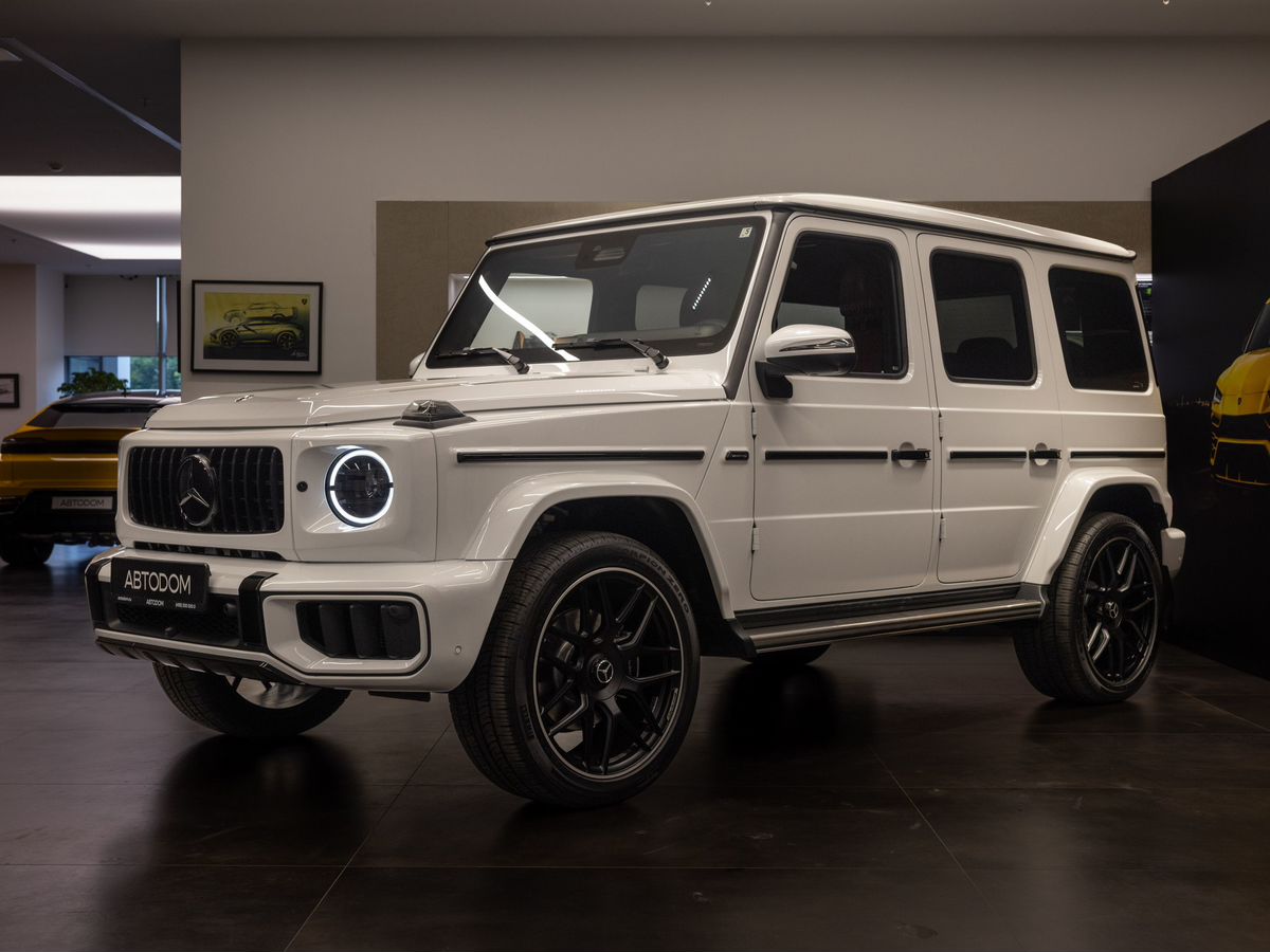 Mercedes-Benz G-Класс III (W463) [рестайлинг] G 450 3.0d AT 4Matic (367 л.с.) G 450 d AMG Line Белый 2025 с пробегом 82 км