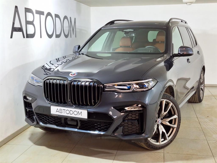 Автомобиль BMW X7 I (G07) [рестайлинг] 4.4 AT 4WD (530 л.с.) Base Серый 2022 