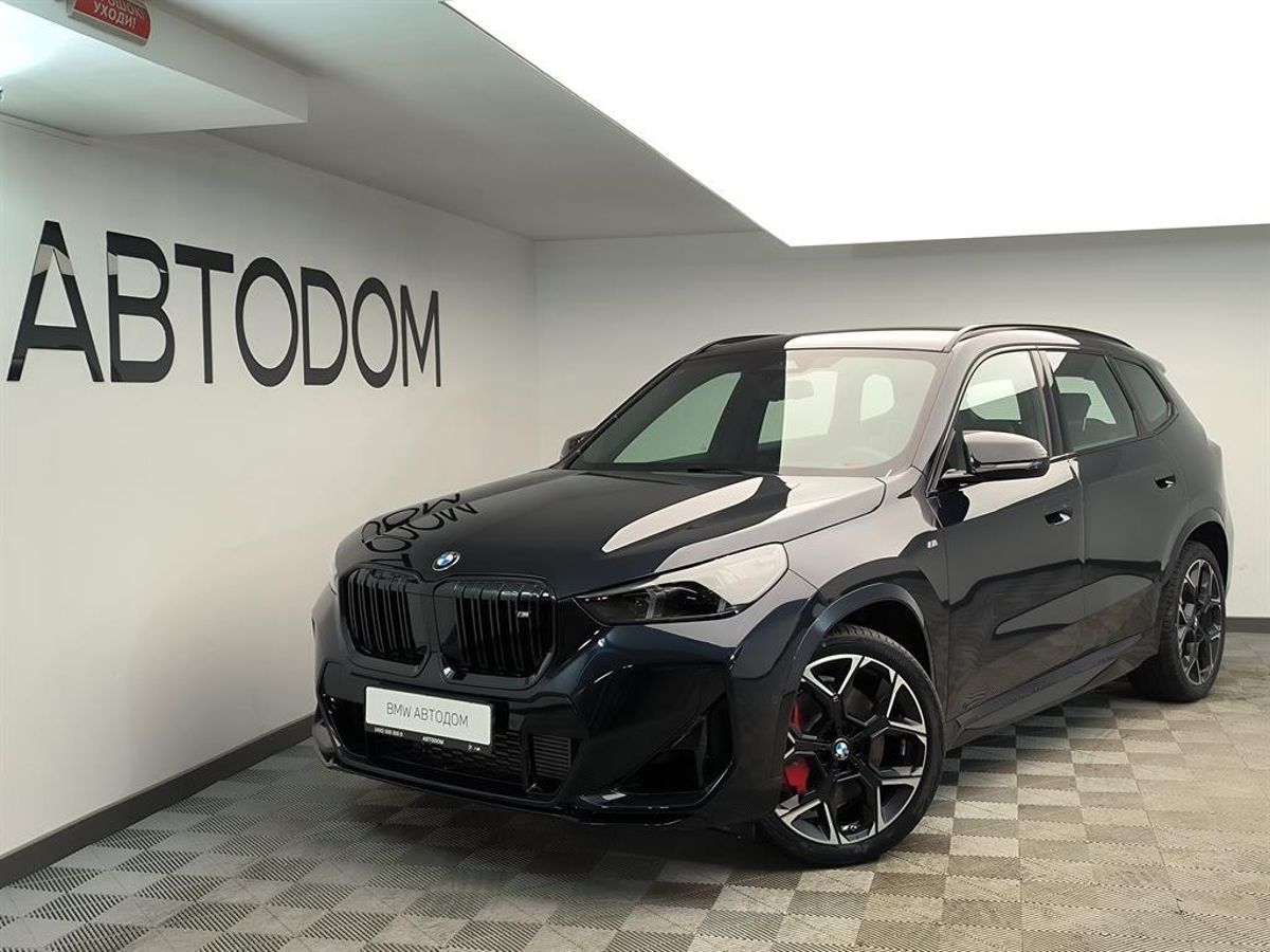 Автомобиль BMW X1 III поколение (U11) 2.0 AMT 4WD (300 л.с.) M35Li Чёрный 2025 