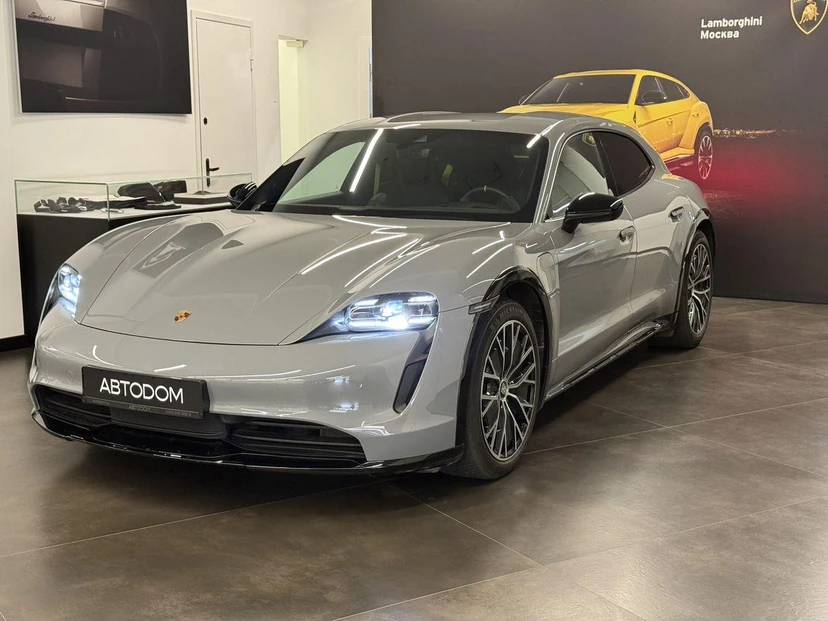 Автомобиль Porsche Taycan I поколение 4 Electro AT 4WD (350 кВт) 4 Белый 2021 с пробегом 32 321 км