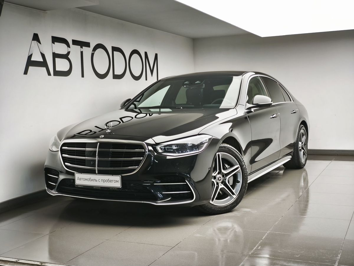 Mercedes-Benz S-Класс VII поколение (W223) 2.9d AT 4Matic (286 л.с.) Base Чёрный 2021 с пробегом 140 113 км