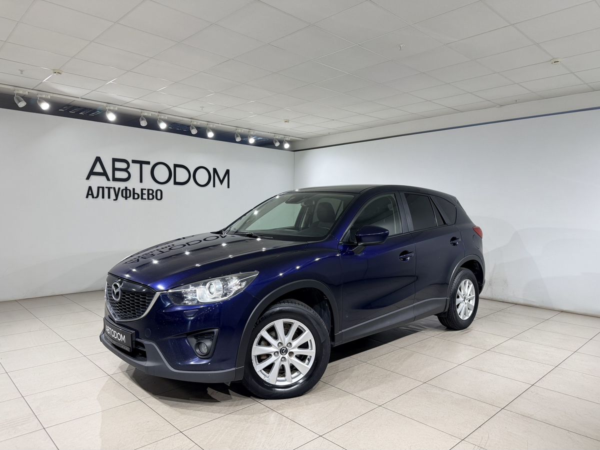 Mazda CX-5 I поколение 2.0 AT 4WD (150 л.с.) Drive Синий 2013 с пробегом 233 032 км