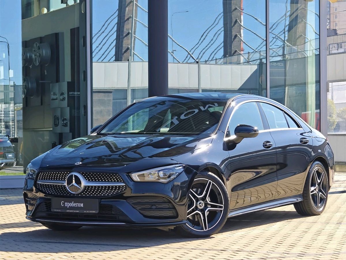 Mercedes-Benz CLA II поколение (C118/X118) 200 1.3 AMT (150 л.с.) Sport Чёрный 2020 с пробегом 2 800 км