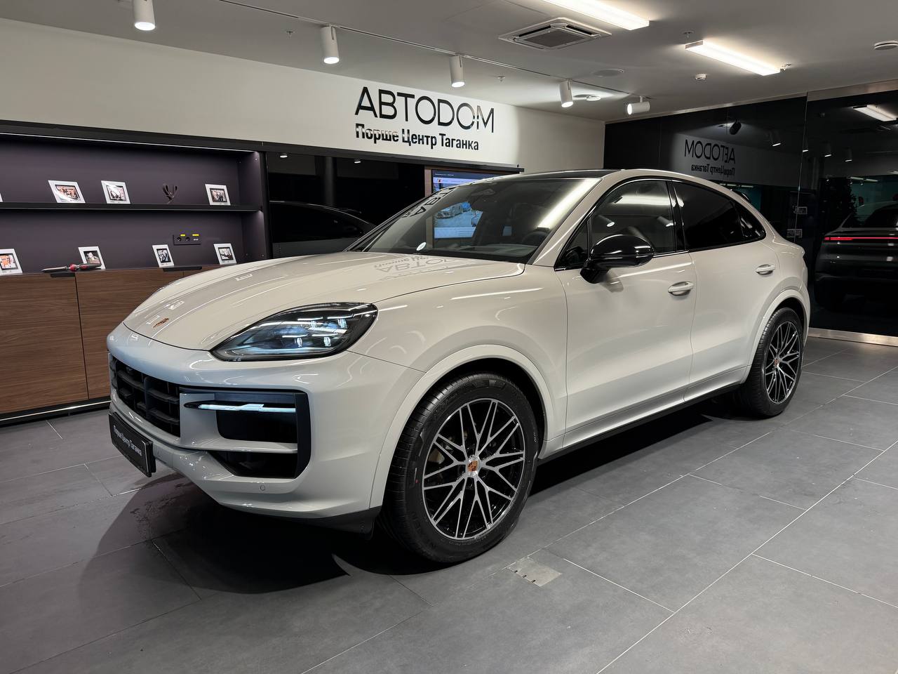 Автомобиль Porsche Cayenne III [рестайлинг] 3.0 AT 4WD (353 л.с.) Black Edition Серый 2025 