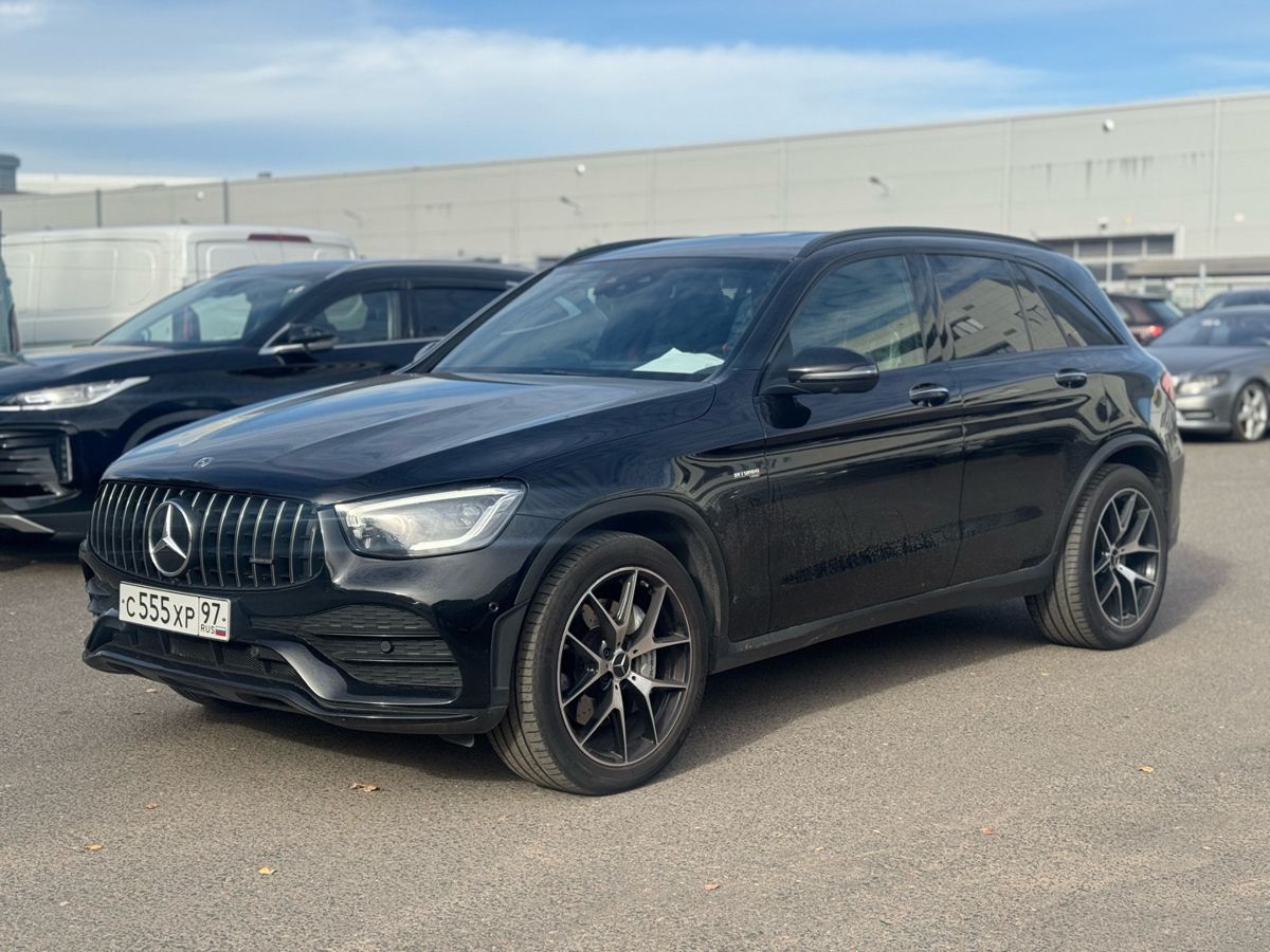 Mercedes-Benz GLC AMG I (X253) [рестайлинг] 43 AMG 3.0 AT 4Matic (390 л.с.) Особая Серия Чёрный 2020 с пробегом 56 000 км