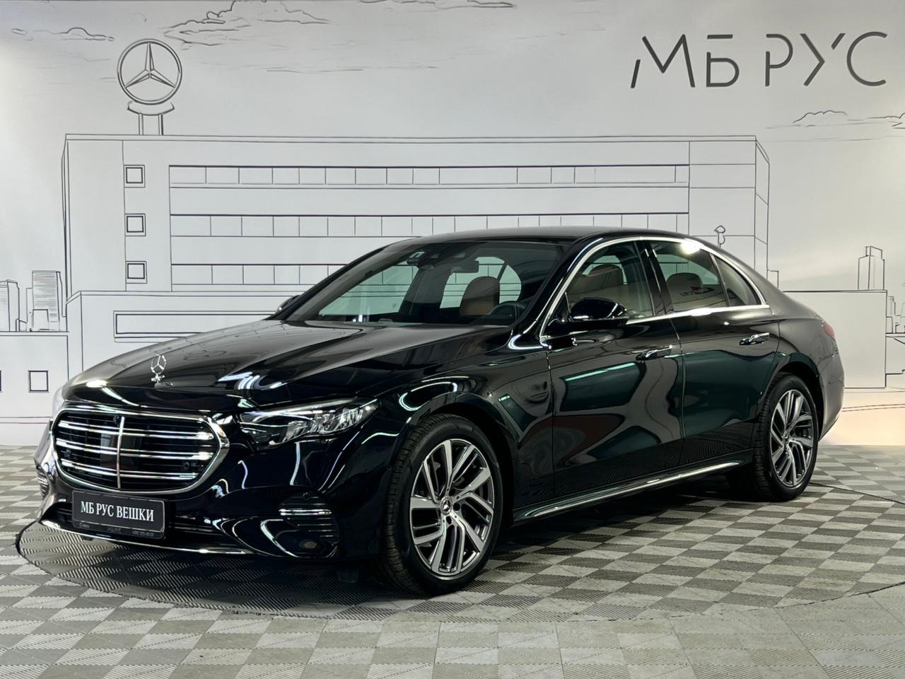 Mercedes-Benz E-Класс VI поколение (W214/S214) 2.0d AT 4Matic (197 л.с.) Base Чёрный 2025 