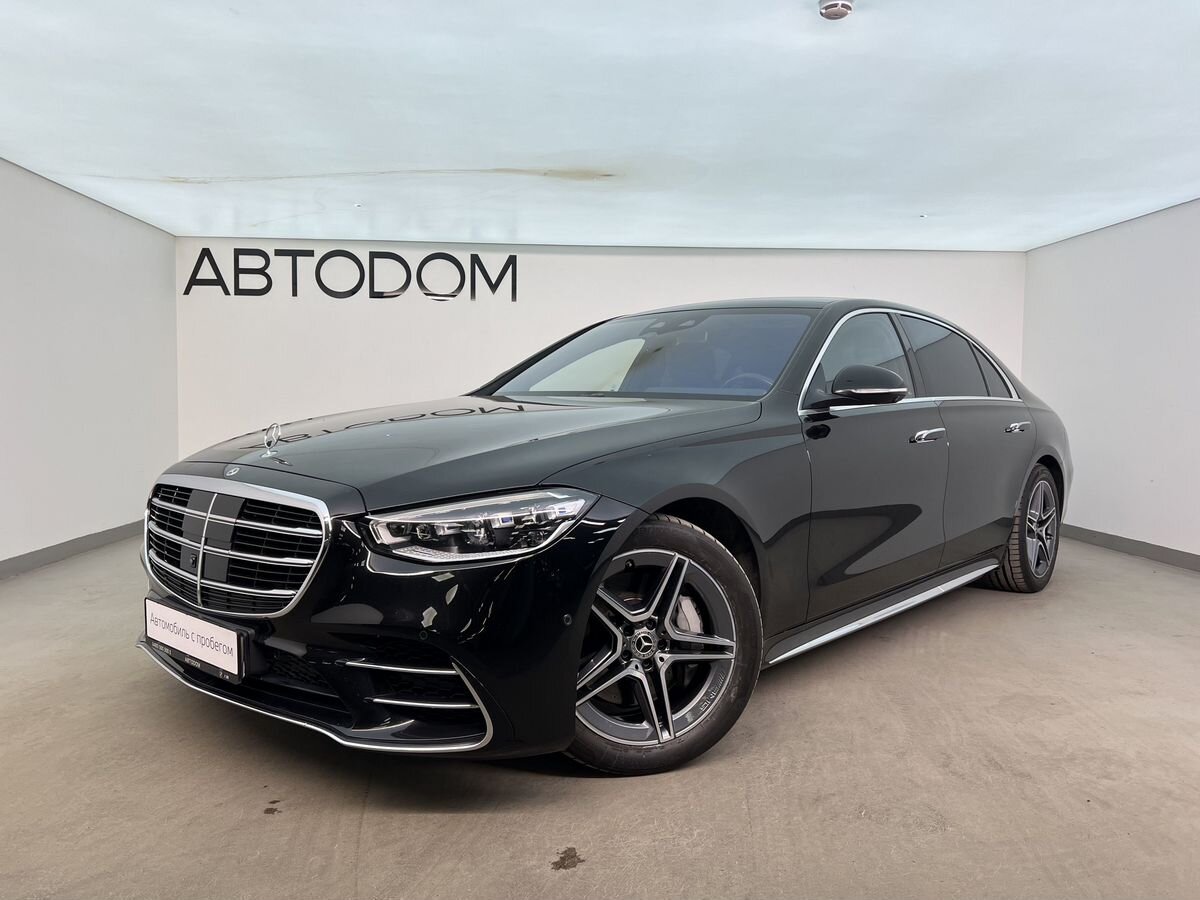 Mercedes-Benz S-Класс VII поколение (W223) 350 2.9d AT 4Matic (249 л.с.) Premium Чёрный 2022 с пробегом 68 036 км