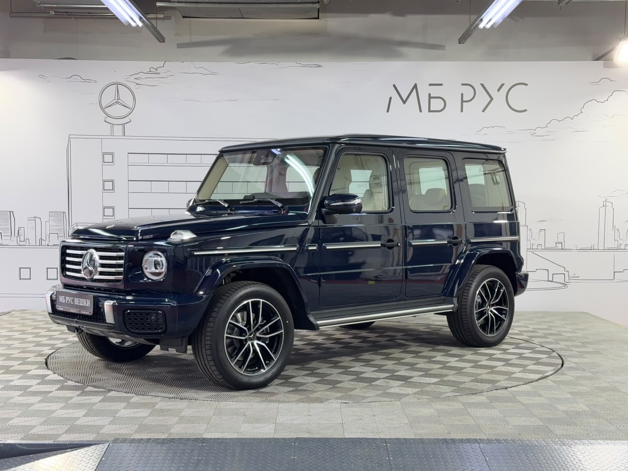 Mercedes-Benz G-Класс III (W463) [рестайлинг] G 450 3.0d AT 4Matic (367 л.с.) G 450 d AMG Line Чёрный 2026 