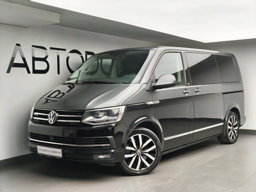 Автомобиль Volkswagen Multivan IV поколение (T6) 2.0d AMT (199 л.с.) Base Серый 2018 с пробегом 131 501 км