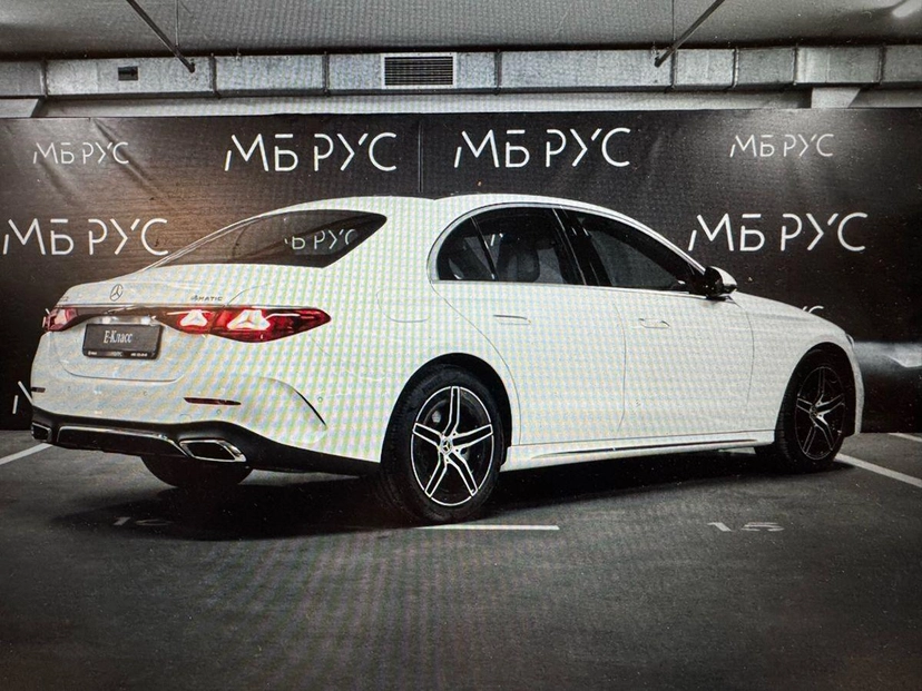 Автомобиль Mercedes-Benz E-Класс VI поколение (W214/S214) 2.0 AT 4Matic (258 л.с.) AMG Line Белый 2024 с пробегом 4 980 км