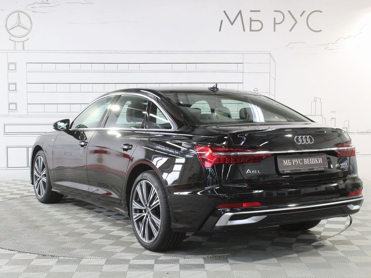 Автомобиль Audi A6 VI поколение (C9) 2.0 AMT 4WD (204 л.с.) Base Чёрный 2025 с пробегом 45 км