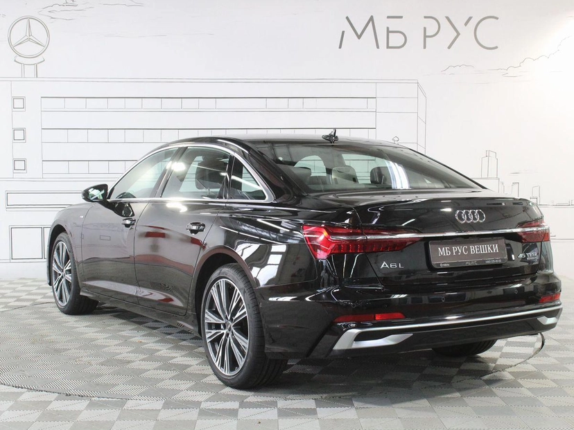 Автомобиль Audi A6 VI поколение (C9) 2.0 AMT 4WD (204 л.с.) Base Чёрный 2025 с пробегом 45 км