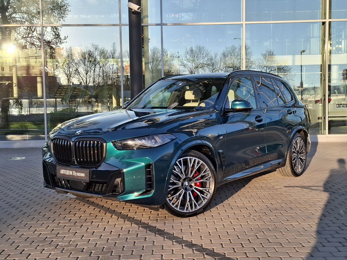 BMW X5 IV (G05) [рестайлинг] 3.0d AT 4WD (340 л.с.) M Sport Pro Зелёный 2026 